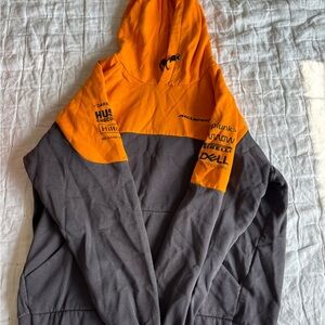 Orange and Gray McLaren Hoodie